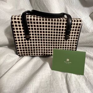 Vintage Kate Spade calf hair box bag